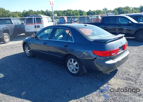 2005 Honda Accord Ex из США, поврежденный, VIN 1HGCM66845A042739